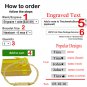 Personalized Gold Name Plate Id Bracelets for Kids Birthday Gift for Baby Girl