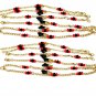 18K Gold Filled PULSERA MANO DE AZABACHE BEBE/BABY AZABACHE BRACELET 5.5"