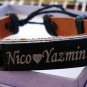 Personalized Customized Leather Bracelet with Any Name Free Engraving