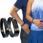 Couple Leather Bracelet  Personalized Leather Bracelet  Engraved Id Bracelet