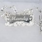 Personalized Gold Necklace Custom Nameplate Necklace engrave Name* US SELLER