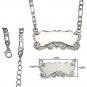 Personalized Gold Necklace Custom Nameplate Necklace engrave Name* US SELLER