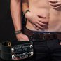 Lovers Engraved Leather Bracelet Personalized Leather Bracelet His and Her
