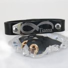 Personalized Leather Bracelet   Name Bracelet  Free Engraving Leather Bracelet