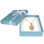 Personalized Heart Necklace Custom Engraved Heart Monogram Necklace for woman