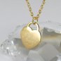 Sterling Silver Personalized Heart Shape Necklaces engraved for Women for her