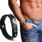 GPS Coordinate Leather Bracelet Longitude Latitude Leather Bracelet