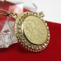 Custom 18K Gold-Plated Personalized Initial Monogram Name Necklace USA seller