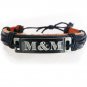 Personalized Leather Bracelets For Couple Free Engraved