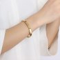 Personalized Bracelet Cuff Bangle Gold Silver Stainless Steel Custom Jewelry