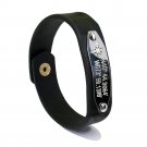 Longitude Latitude Bracelet  Personalized Leather Bracelet  GPS Coordinate