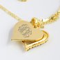 Monogram Necklace Initial Letter Gold Plated Mother necklace, mother day gift