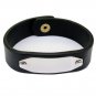 Personalized Leather Bracelet Engraved Leather Bracelet ID Leather Bracelet