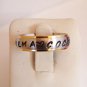 Free Stamps Personalized Name Ring Stainless Steel 6 mm make in NY