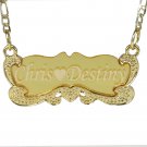 Handmade 18K Gold Plated Custom Any Personalized Name Necklace Gift for her