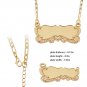 Handmade 18K Gold Plated Custom Any Personalized Name Necklace Gift for her