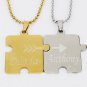 Personalized Couple Puzzle Necklace Custom Name Pendant Necklace for Couple-21