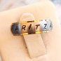 Free Stamps Personalized Name Ring Stainless Steel 6 mm II