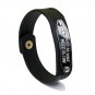 GPS Leather Bracelet Coordinate Leather Bracelet Custom Leather Bracelet