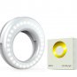 QIAYA Selfie Light Ring LED CircleLight Cell PhoneCamera Photo Video Lighting Clip On Rechargeable