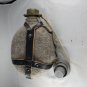 Czech Military Canteen with Wool Cover, Black Leather Straps