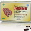 LINHZHIMIN Dietary Supplement Korean Linhzhi & Mineral Soft Capsule 60 CAPSULE