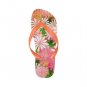 Flip Flops for Men and Women Pink Flower Painting Unique Design Couple Slippers