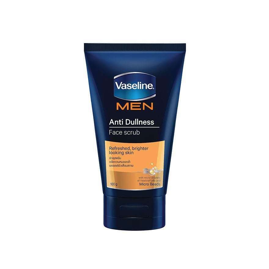 Vaseline Men Anti Dullness Face SCRUB Facial Cleanser Foam 100 grams