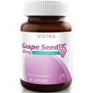 VISTRA GRAPE SEED 60mg NATURAL EXTRACT SUPER ANTIOXIDANT HEALTH CARE 30 CAPSULES