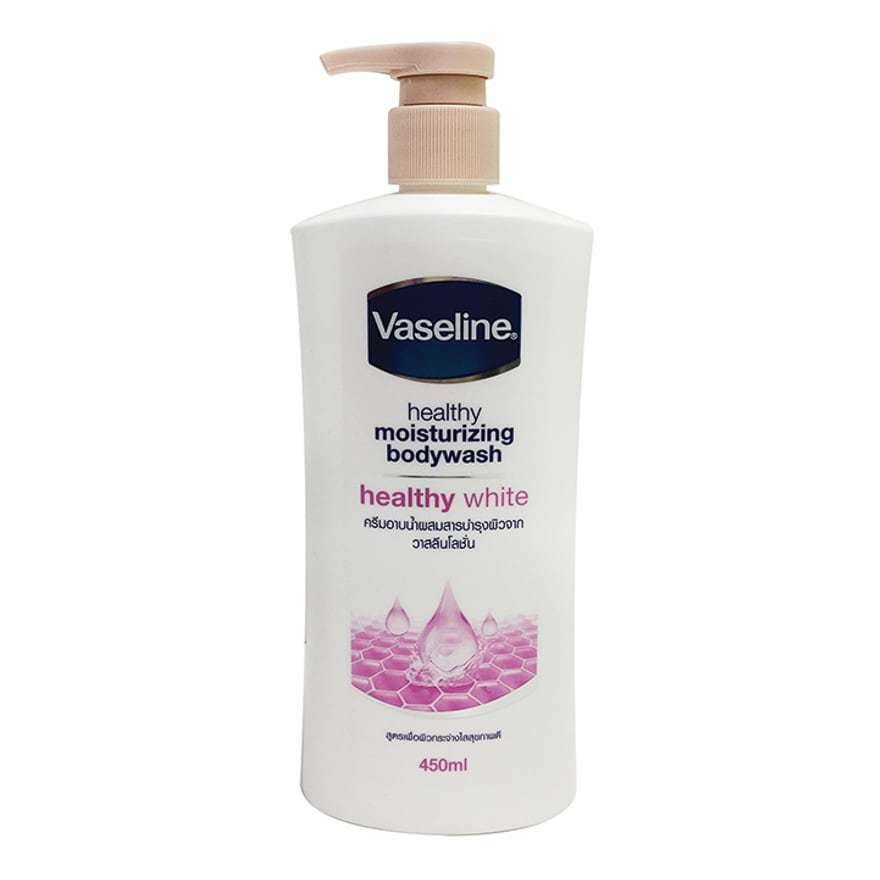 Vaseline Healthy White Skin Lightening Body Wash Shower Cream 450ml
