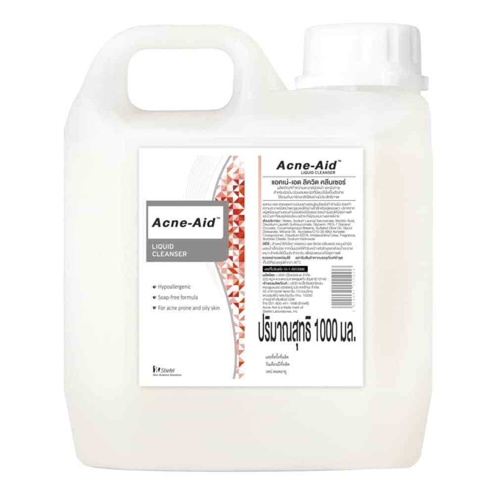 Acne Aid Liquid Cleanser Soap Free Facial Cleanser Acne Prone Oily Skin 1000 mL