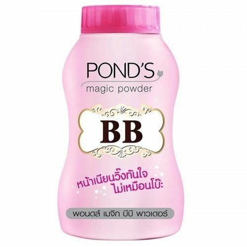 Pond s BB Magic Powder Oil Blemish Control Double Uv Protection Face Body 50 g.