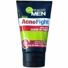Garnier Men AcnoFight Anti Acne Scrub in Foam Facial Cleanser 100ml