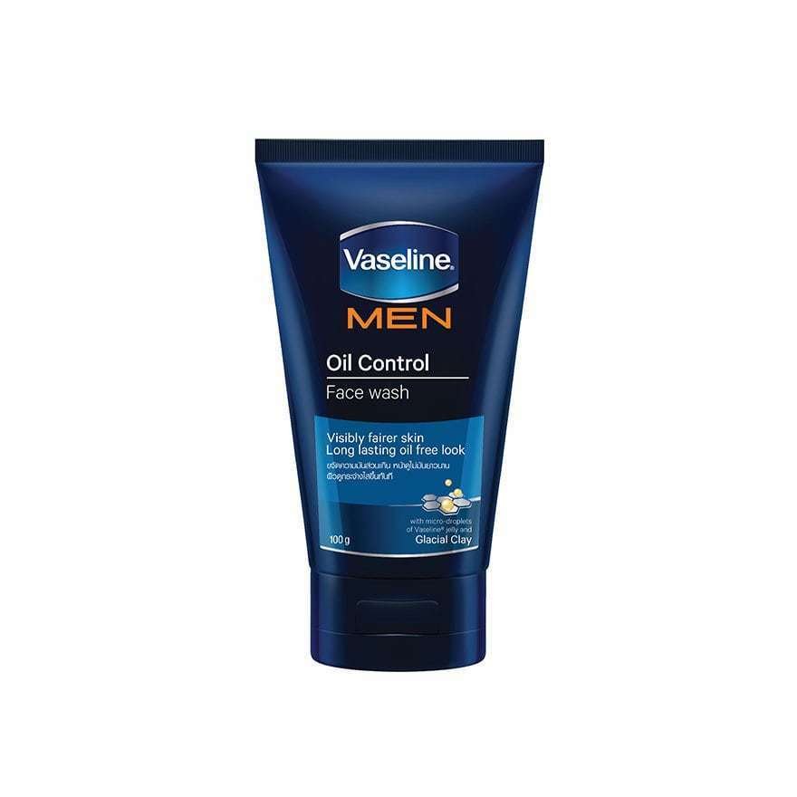 Vaseline Men Oil Control Face Wash for Visibly Fairer Skin 100 grams