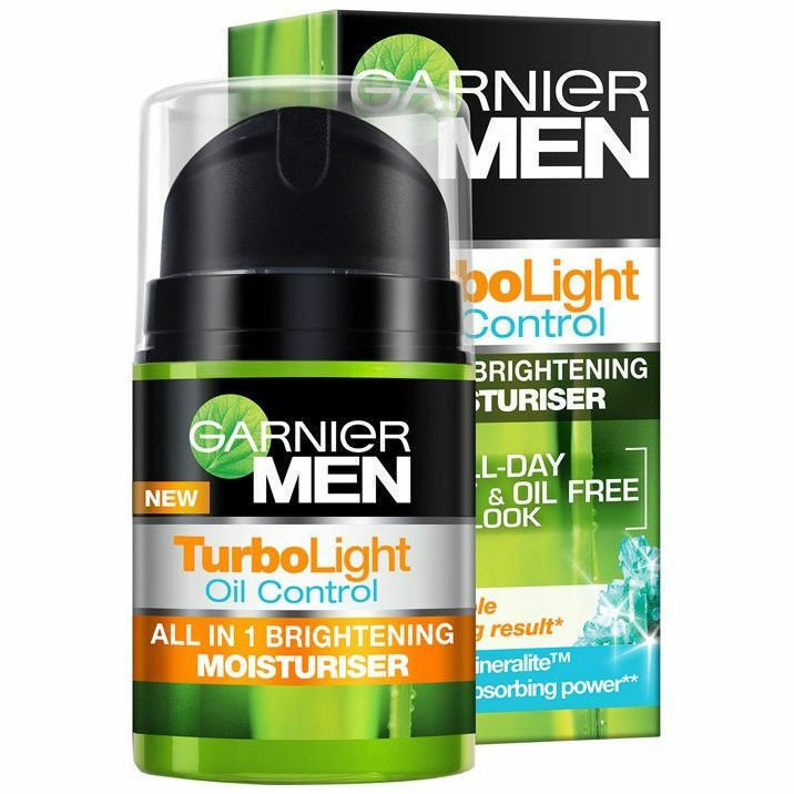 Garnier Men TurboLight OIL CONTROL Shine Control Whitening Serum Cream