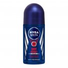 Nivea Men Dry Impact Antiperspirant Deodorant Roll On 50ml 1.7oz