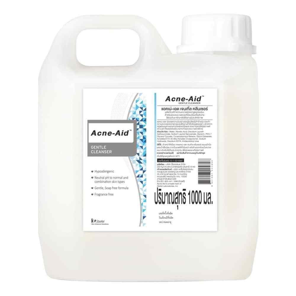 Acne Aid Liquid Gentle Cleanser 1000ml Soap Free formula for pimples and oily