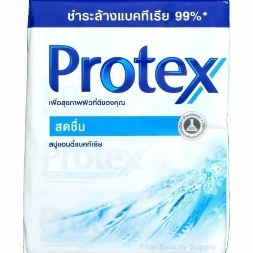 Protex Antibacterial Bar Soap FRESH 65 gram bars Pack of 4