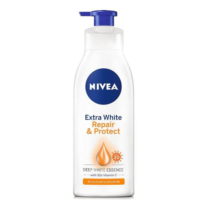 350ml. Nivea Extra White Repair & Protect SPF 30 PA ++ Deep White Essence Lotion