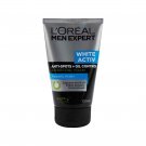 L'Oreal Men Expert White Activ Oil Control Charcoal Brightening Foam 100ml 3.4oz