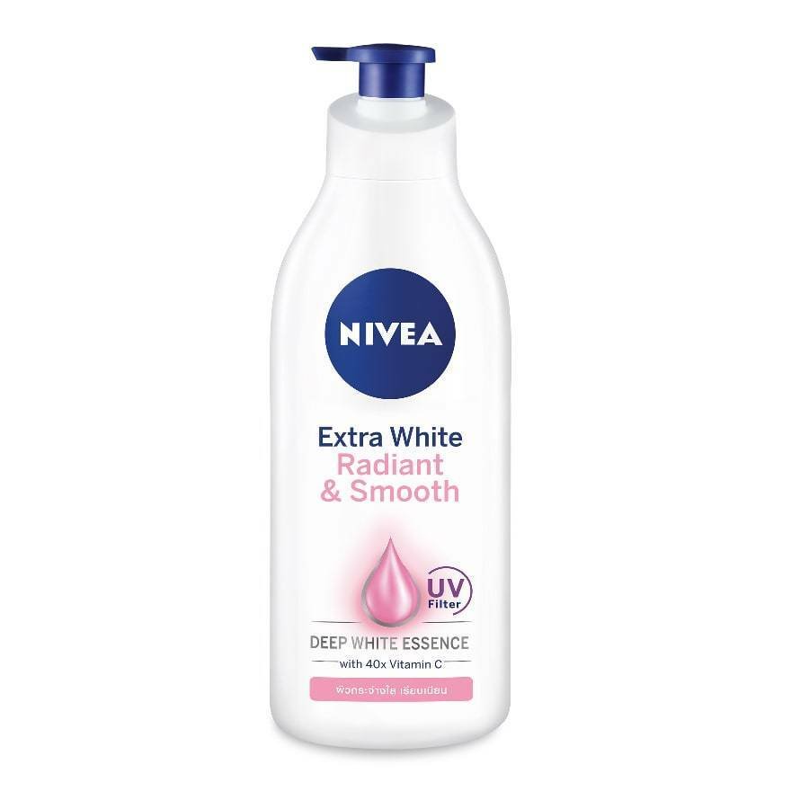 Nivea Extra White Radiant & Smooth  Lotion Whitening 600 ml free shipping