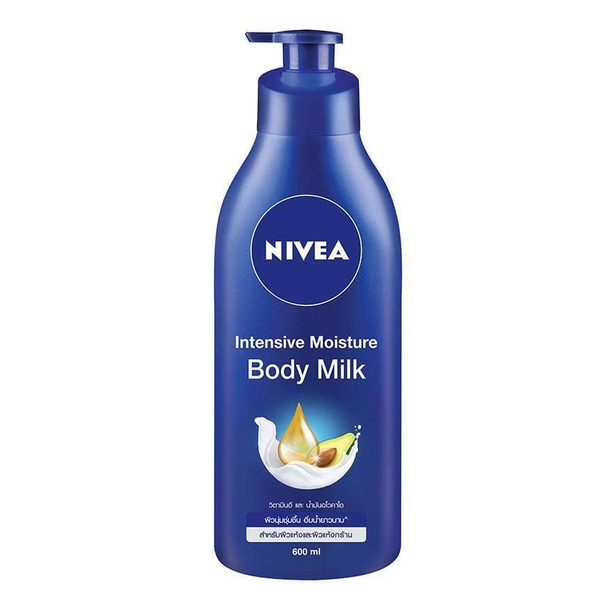Biggest 600 ml, NIVEA Body Lotion Intensive Moisture Dry Skin Repair PH Balance