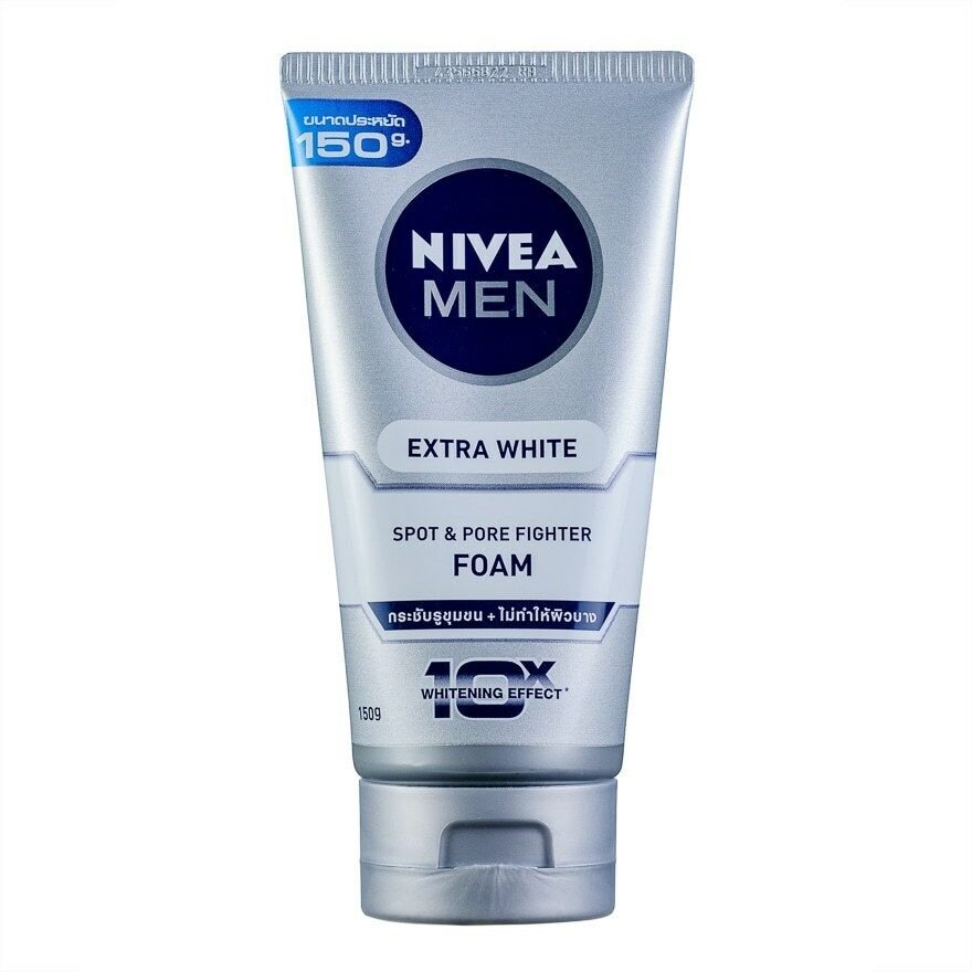 Nivea Men Extra White Anti Spot Skin Whitening Facial Cleanser Foam 150 grams