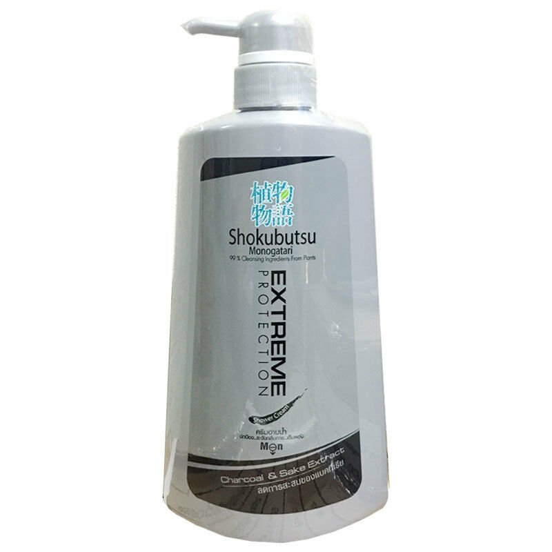 Shokubutsu Monogatari for Men Extreme Protection Shower Cream 500ml free ship