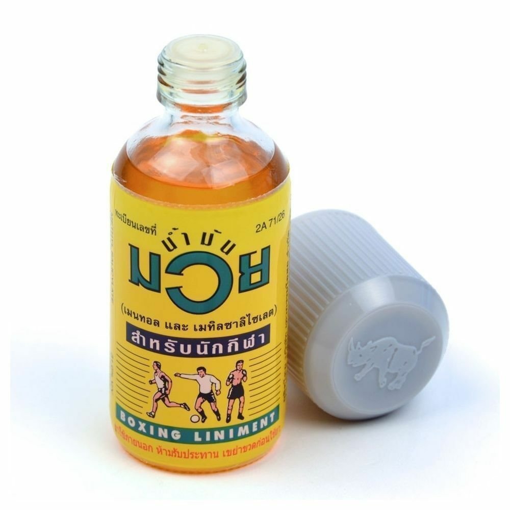 Namman Muay Thai Boxing Oil Liniment Muscular Pain 120cc Bottle free shipping
