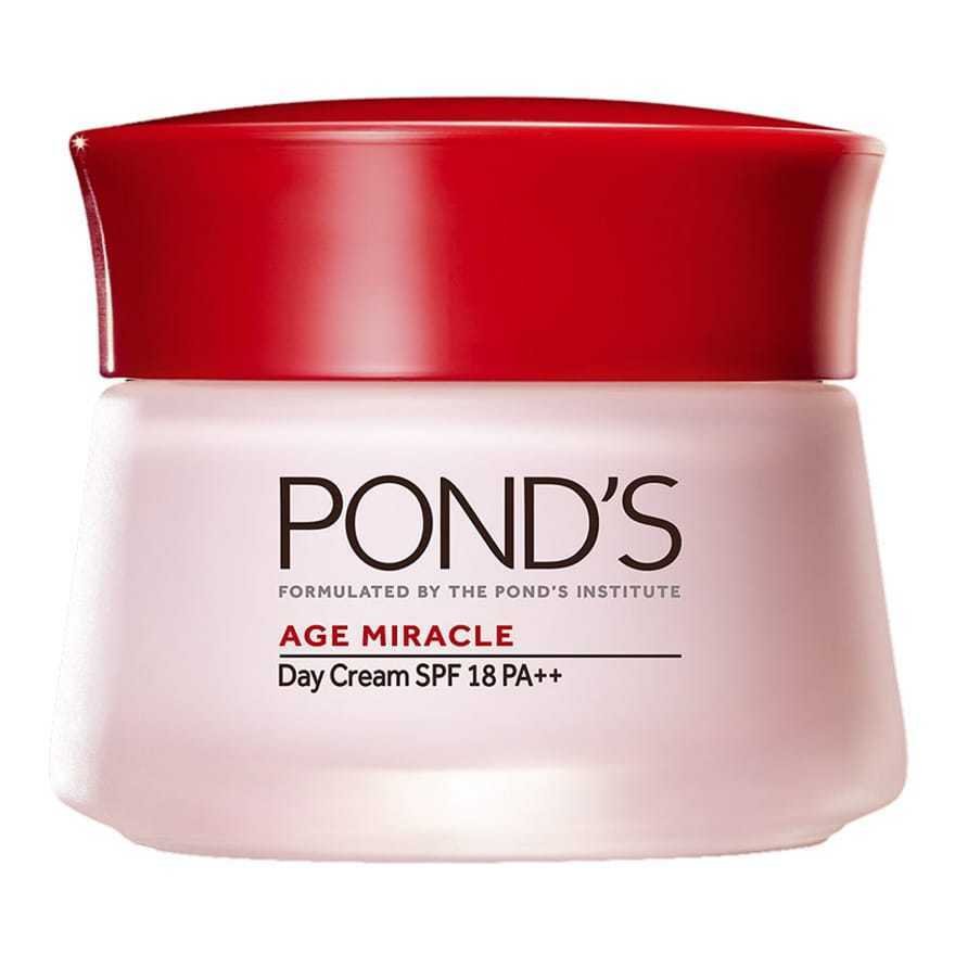 Pond&acirc;��s Age Miracle Day Cream SPF 18 Retinol-C Wrinkle Corrector 50 G.