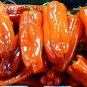 Heirloom Cubanelle Pepper Green Red Orange Sweet Pepper, 50 Seeds