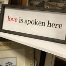 Love is Spoken Here