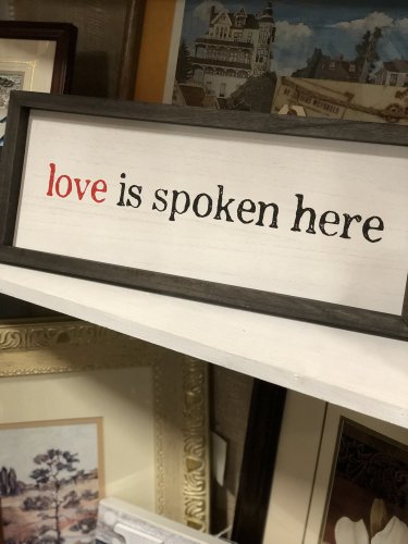 Love is Spoken Here