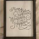Something Wonderful